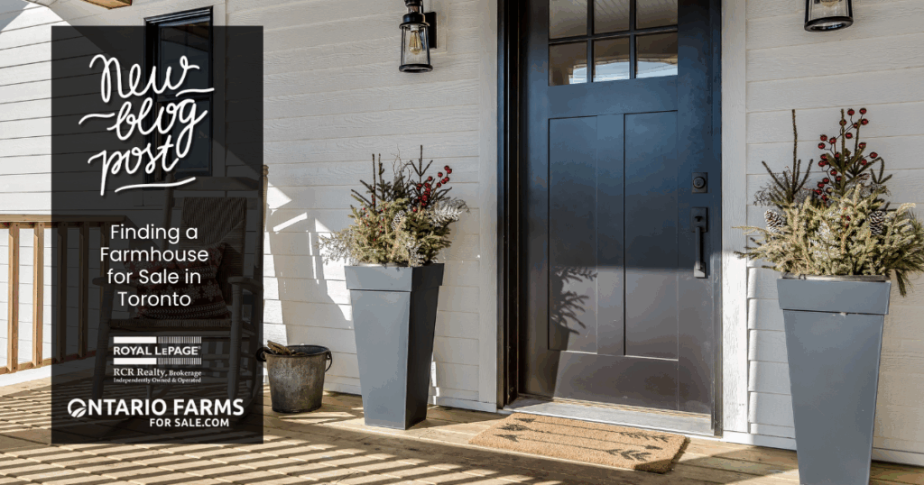 farmhouse for sale Toronto