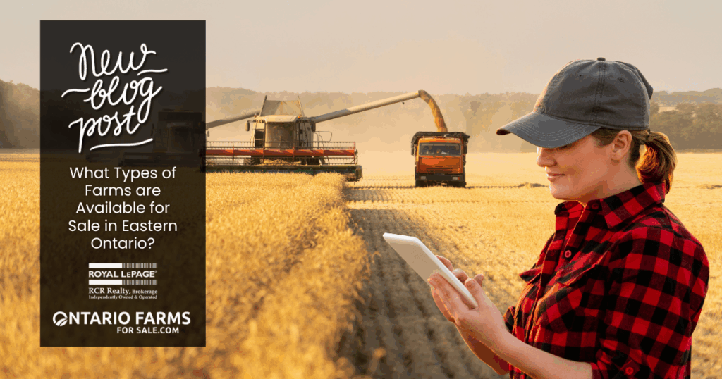Farms for sale in Eastern Ontario