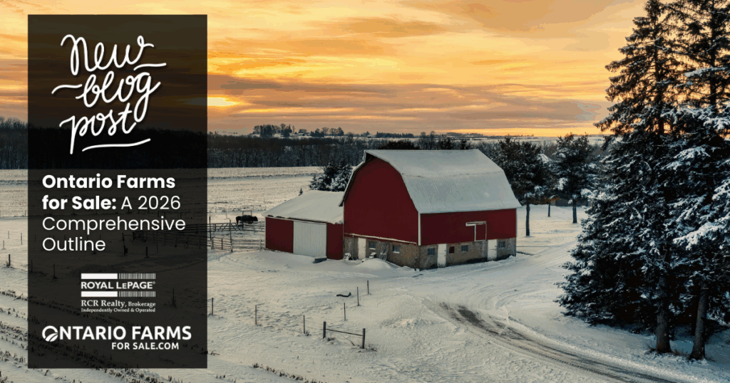 Ontario farms for sale 2026